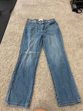 Abercrombie Kids Light Blue Straight-Leg Jeans